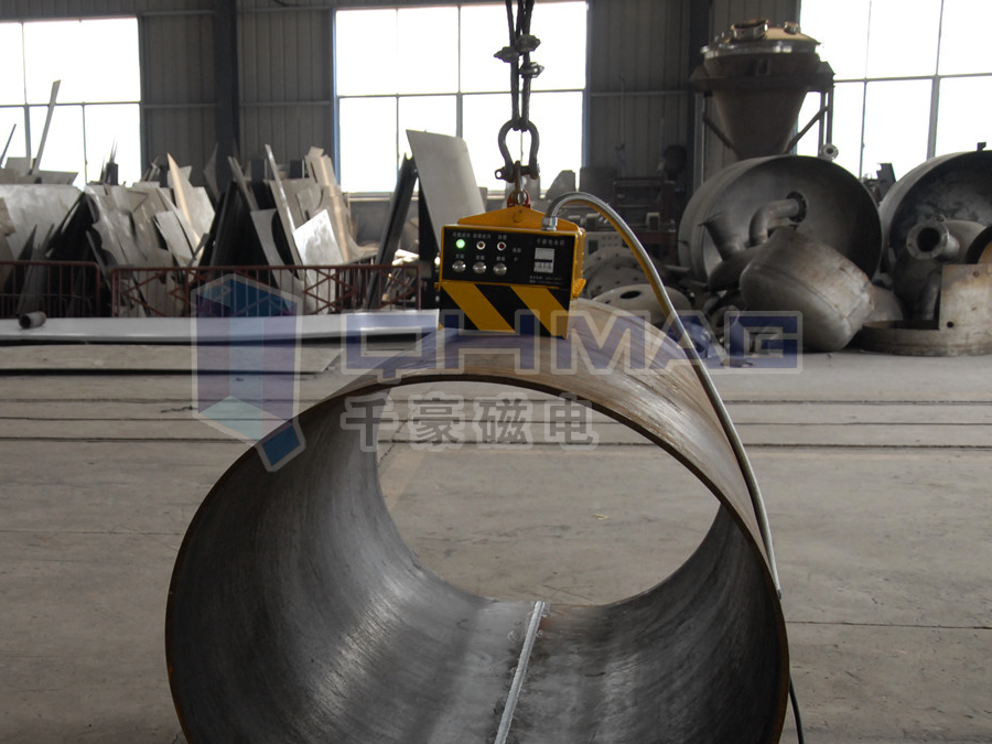 一體式電永磁,吊鋼管、棒材起重電永磁鐵