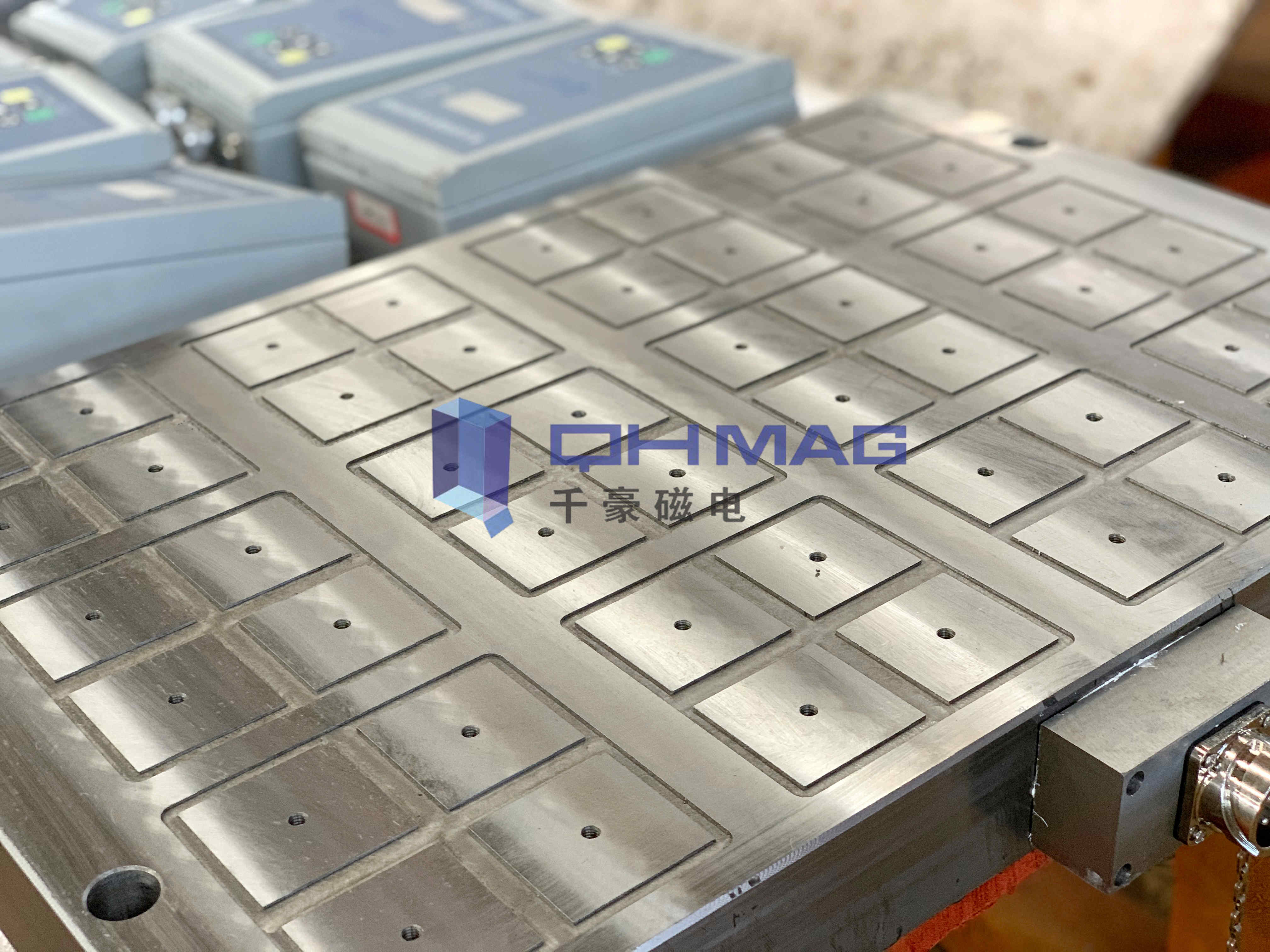 CNC加工中心電永磁吸盤(pán),千豪磁電
