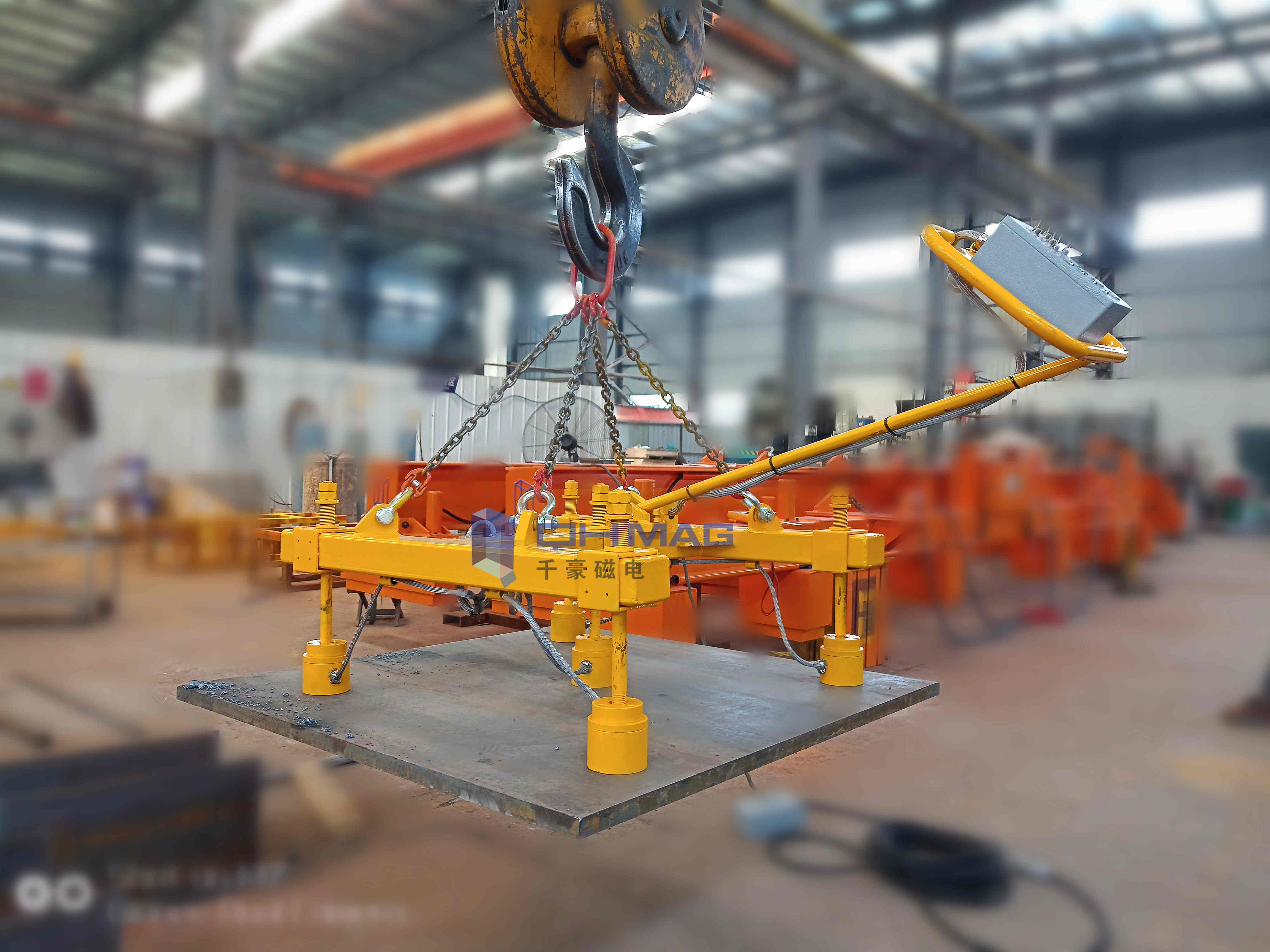 鋼坯吊夾具-千豪磁力起重吊具廠(chǎng)家