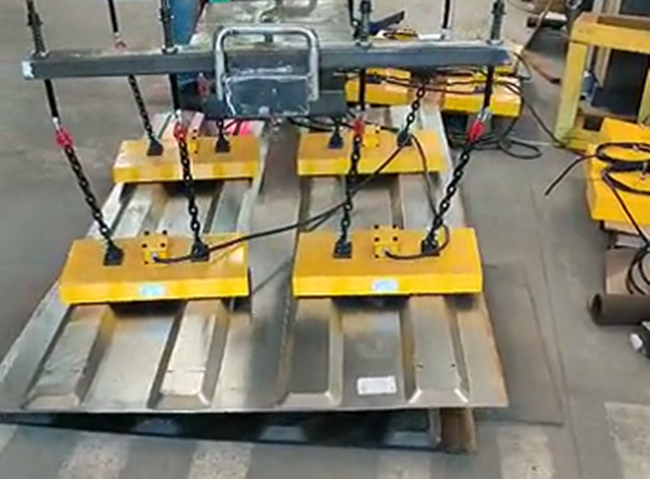 瓦楞板電永磁吊具，千豪磁電