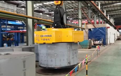 吊鋼卷的吊具，吊鋼卷，鋼卷吊具，電永磁起重器，起重電永磁鐵